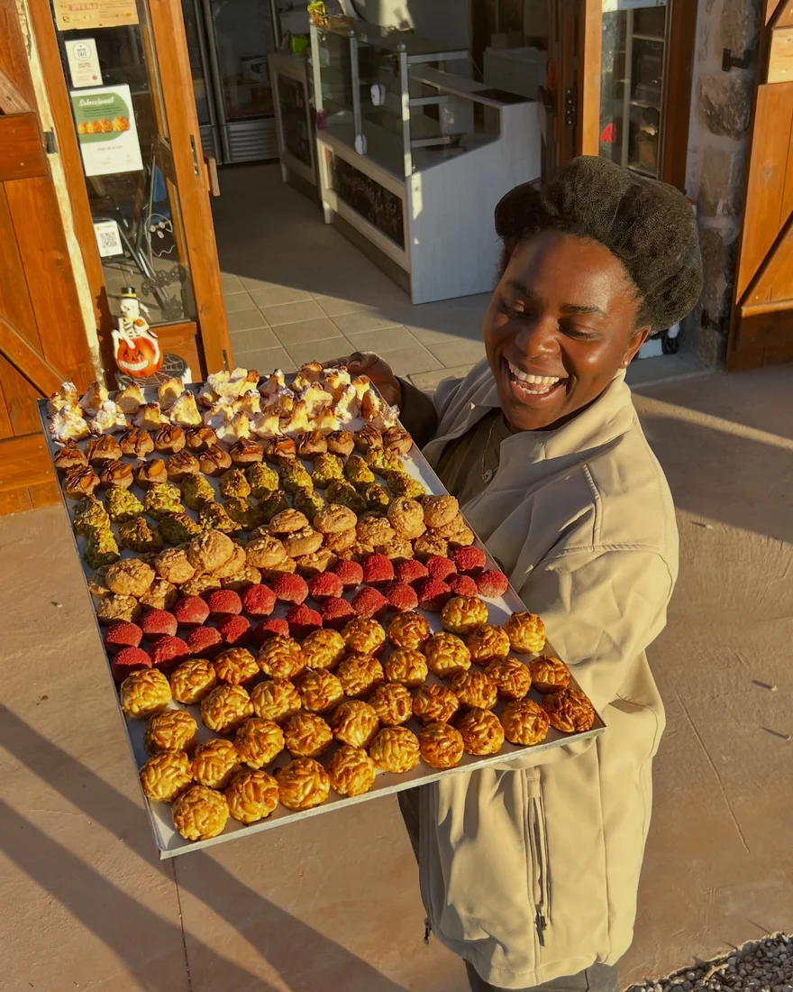 Panellets en una fotografía publicada por Pont de Sucre en su perfil público.